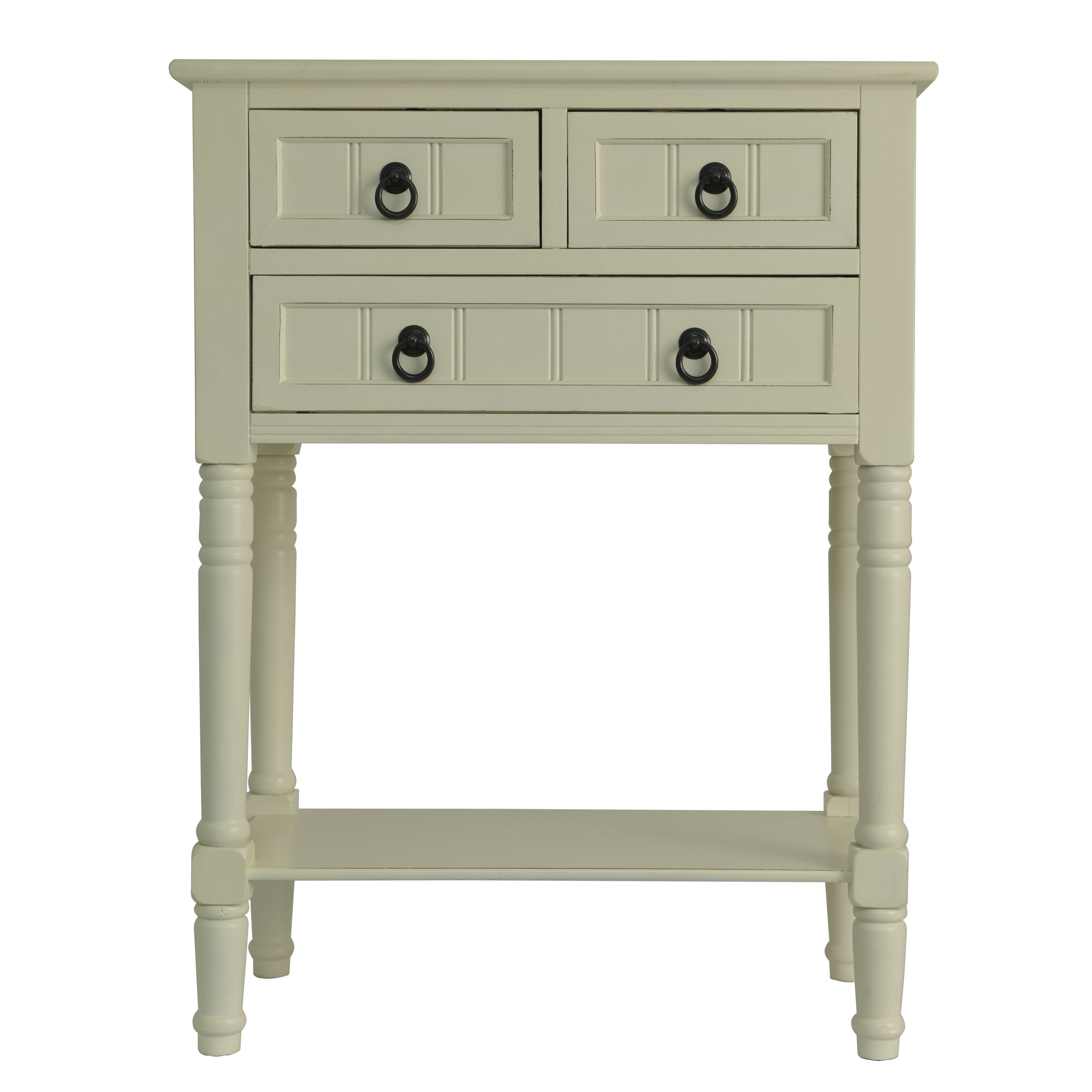 2021 Latest Antique White Distressed Console Tables