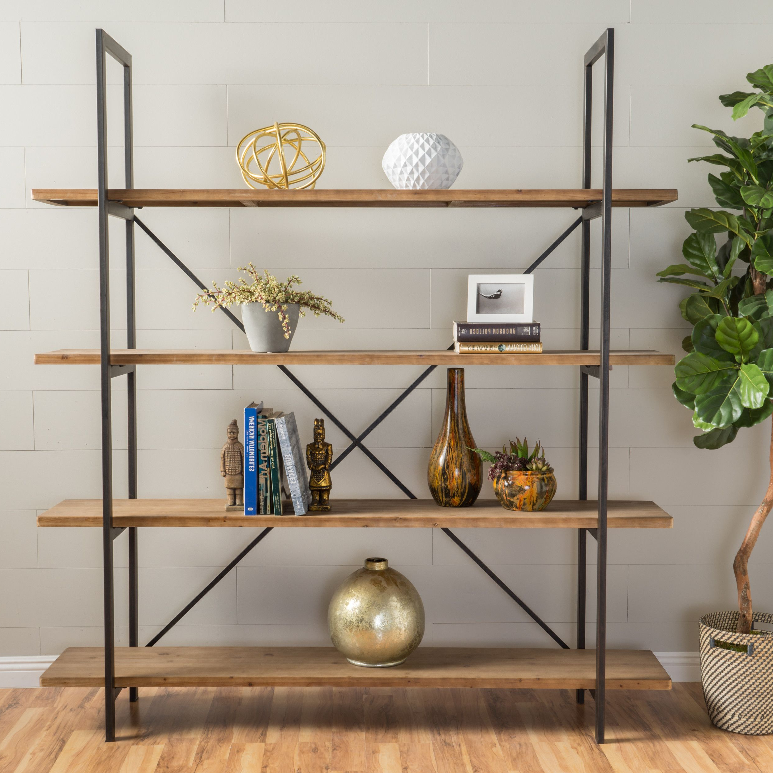 20 Best Champney Modern Etagere Bookcases