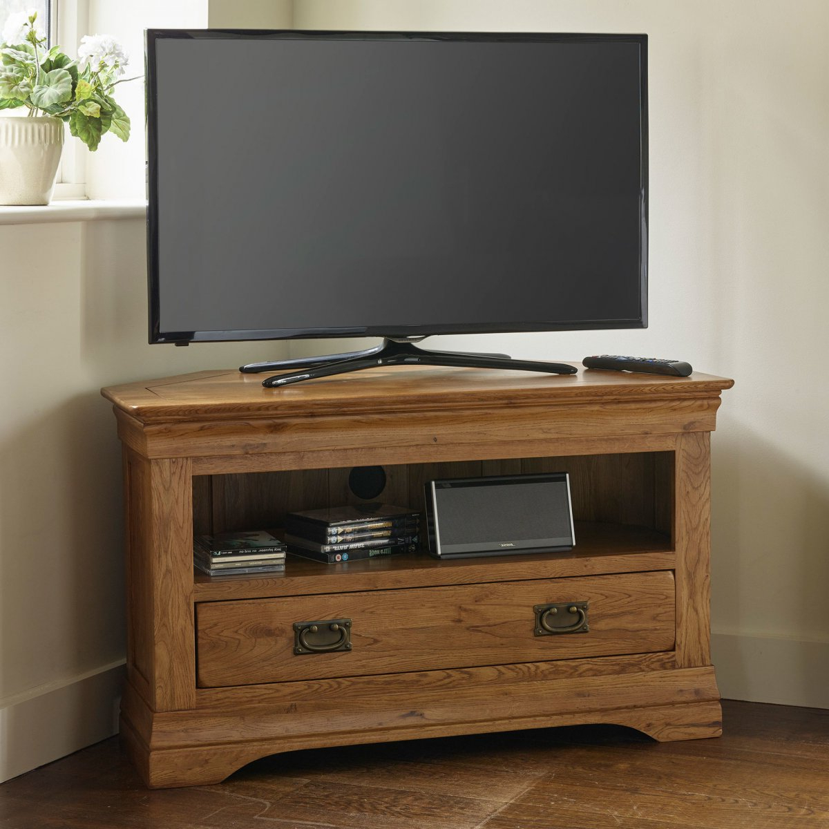 2023 Best of Avalene Rustic Farmhouse Corner Tv Stands