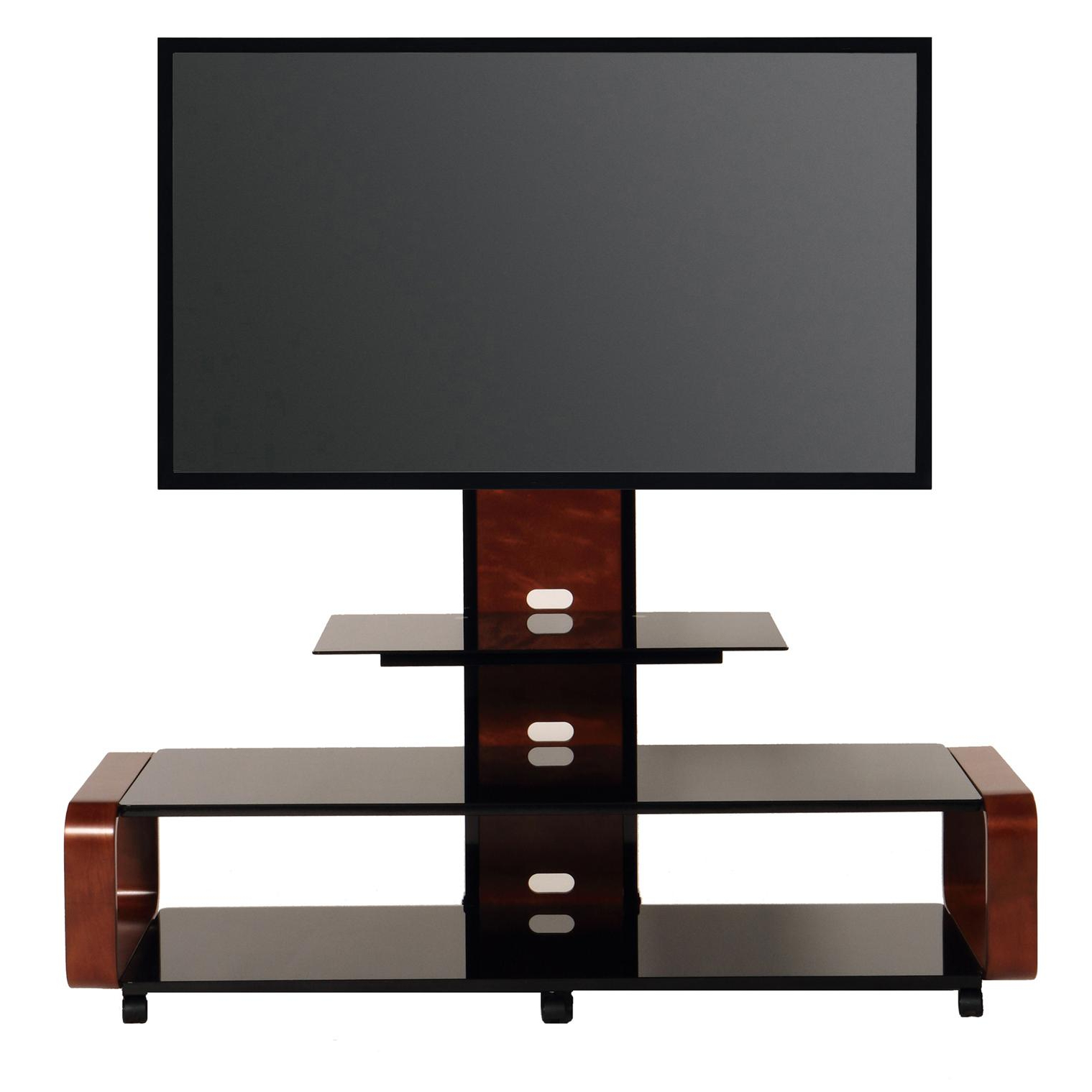 Top 10 of Space Saving Black Tall Tv Stands with Glass Base
