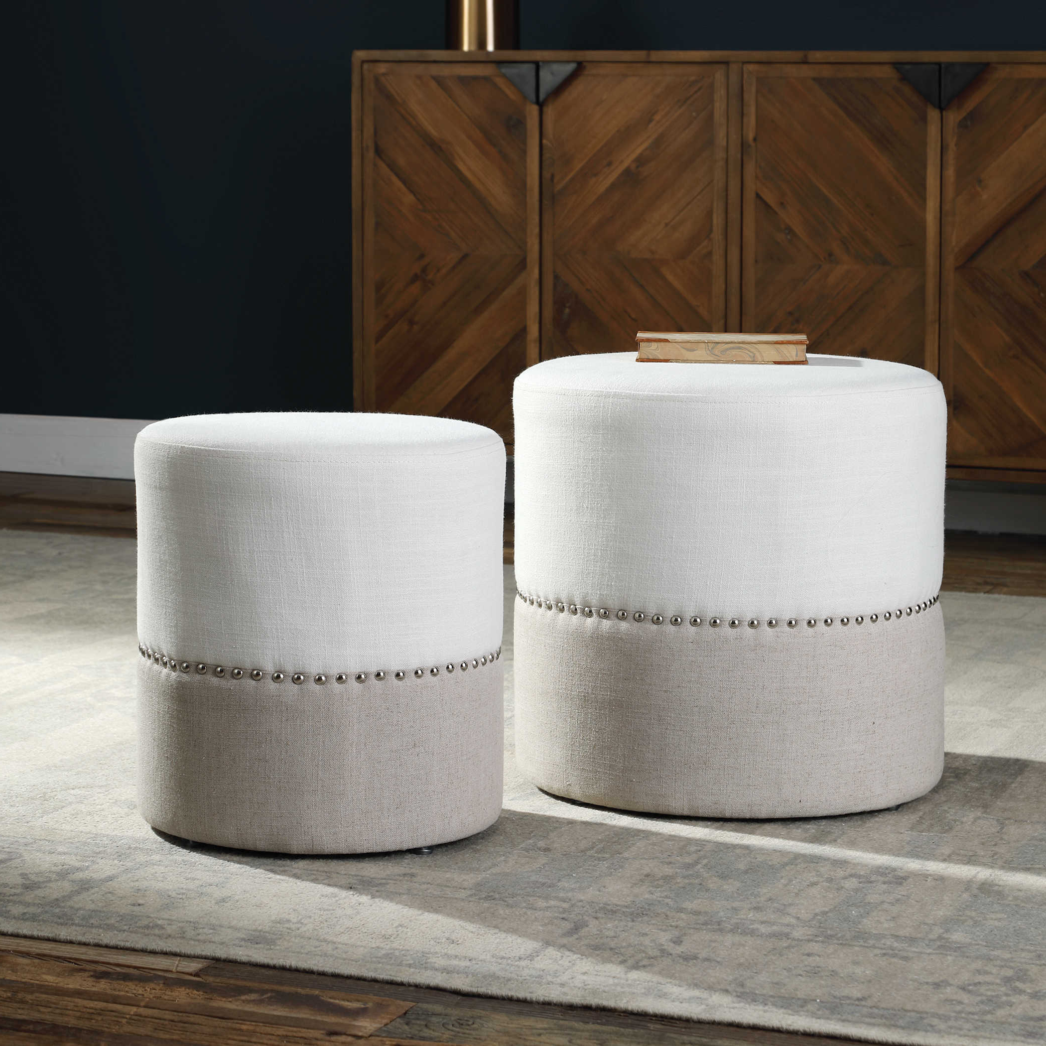 Best 10+ of Nesting Ottomans Set of 2