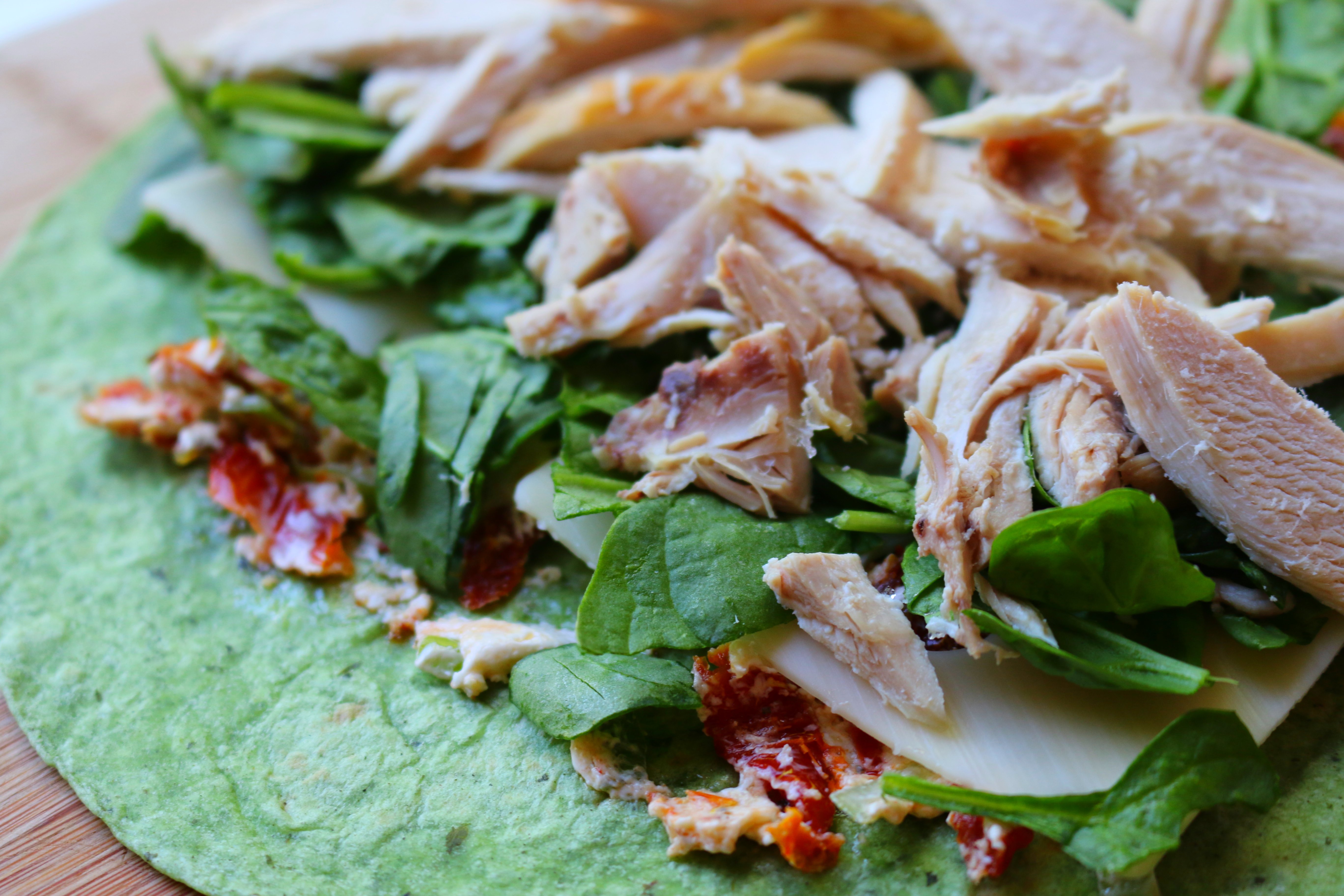 SunDried Tomato Chicken Wrap Grab Some Joy