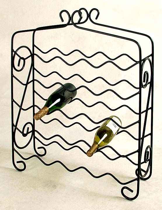 Wholesale Wrought Iron Wine Racks, Metal