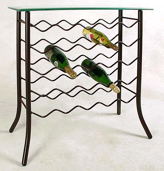 Wholesale Wrought Iron Wine Racks, Metal