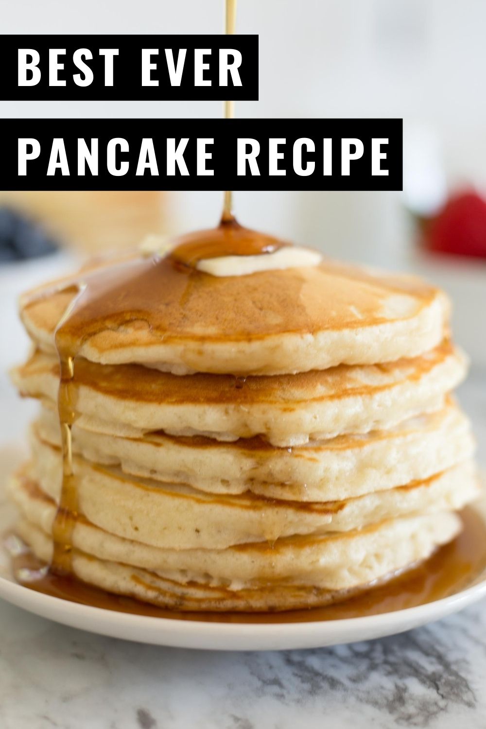 Best Ever Homemade Pancakes Recipe Grace and Good Eats