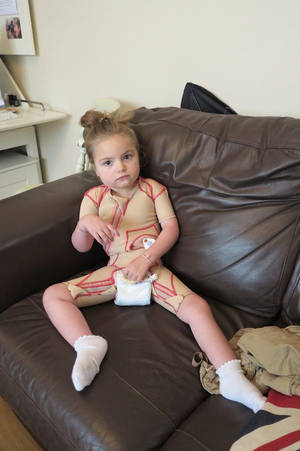 Grace’s new lycra bodysuit » Grace for Rett Syndrome