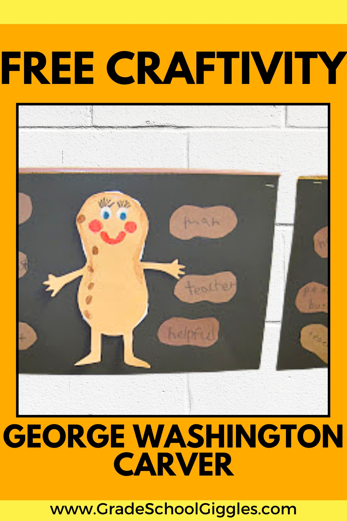 A Craftivity Project for Washington Carver A Craftivity Project for Washington Carver
