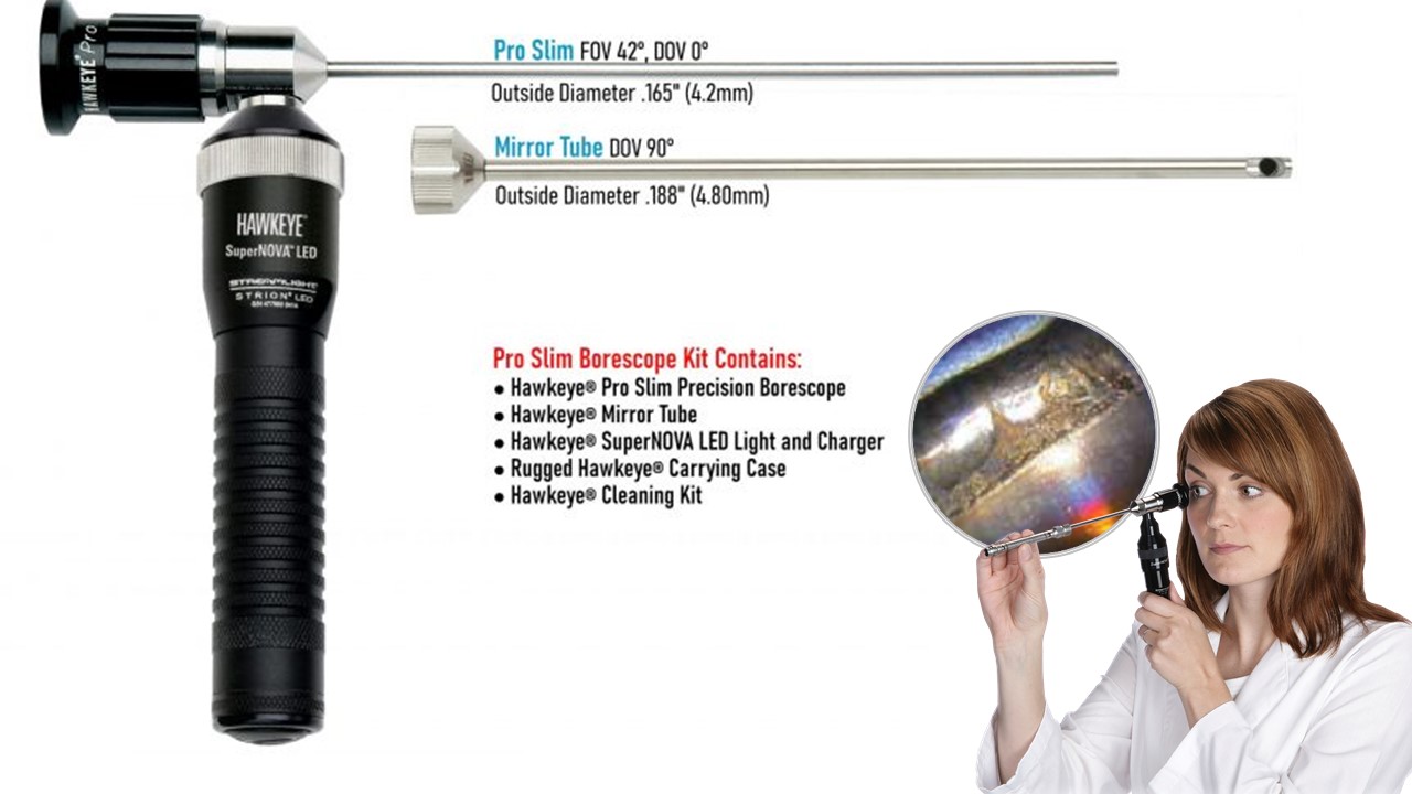 Hawkeye Rigid Borescopes Gradient Lens Corporation