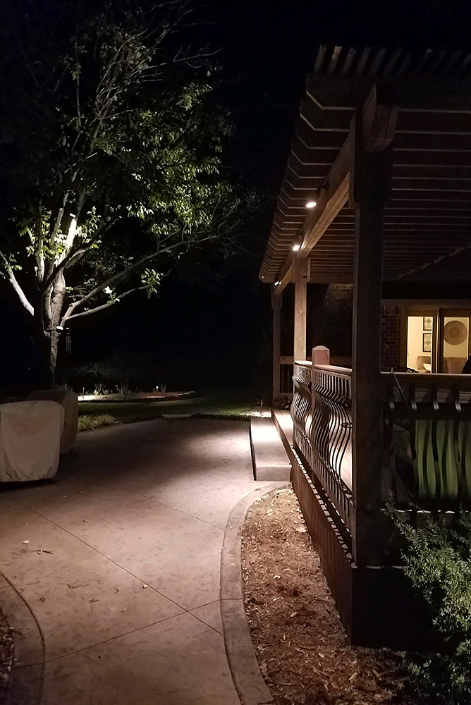 Outdoor Home Lighting Installation Wichita KS Graf Electric