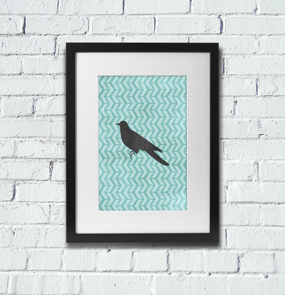 Free Printable Wall Art Posters Crow The Graffical Muse
