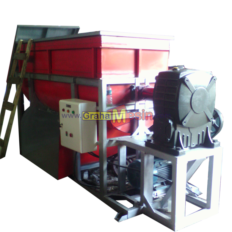 Mesin Pencampur Bahan Bubuk Ribbon Mixer GRAHA MESIN
