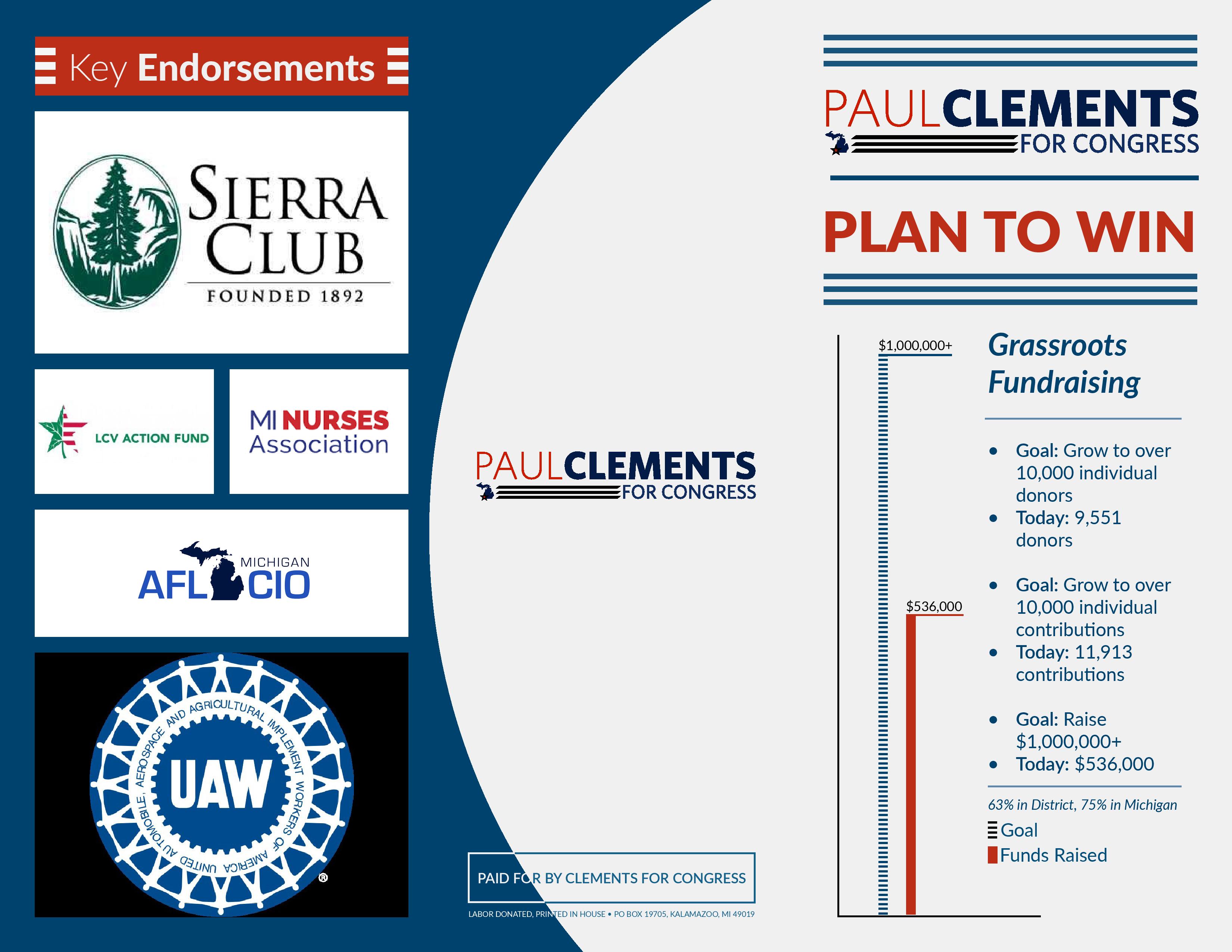 Campaign Brochure (Front) Graham Key