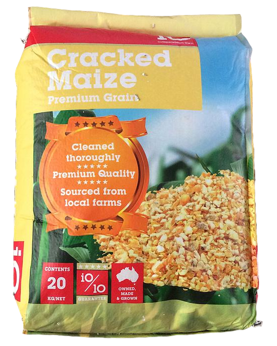 Cracked Corn 20kg Grainland Moree