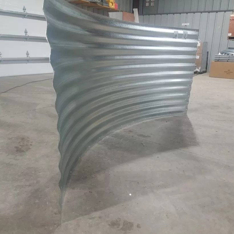 Narrow Corrugated (2.66″) Grain Bin Sheets Grain Supply