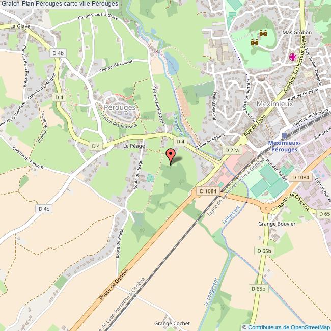 Pain Points Plan Pérouges carte ville Pérouges