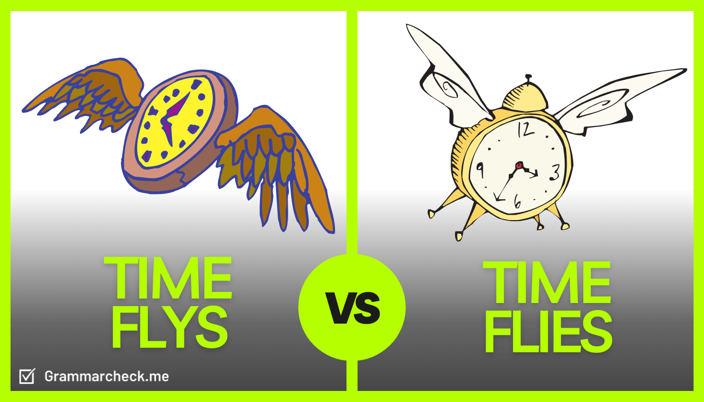 Time Flys or Time Flies Which Phrase Is Correct?