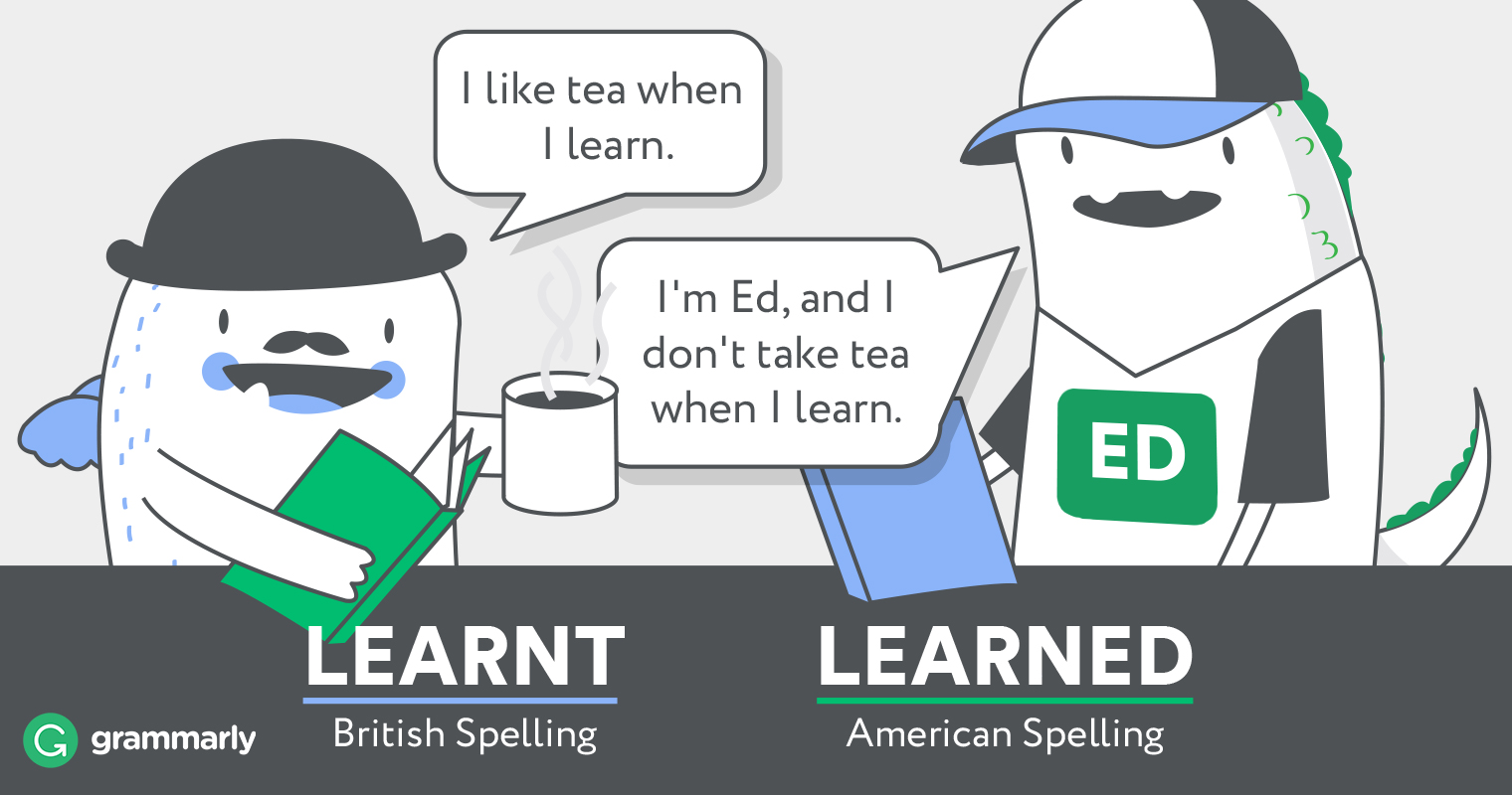 Learned or Learnt? Grammarly