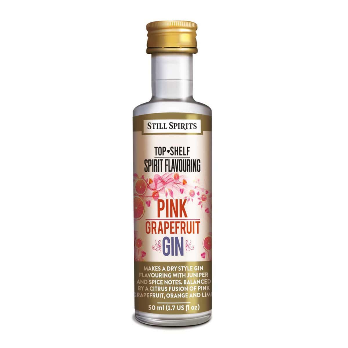 Still Spirits Pink Grapefruit Gin Flavouring Essence 50ml Granarium