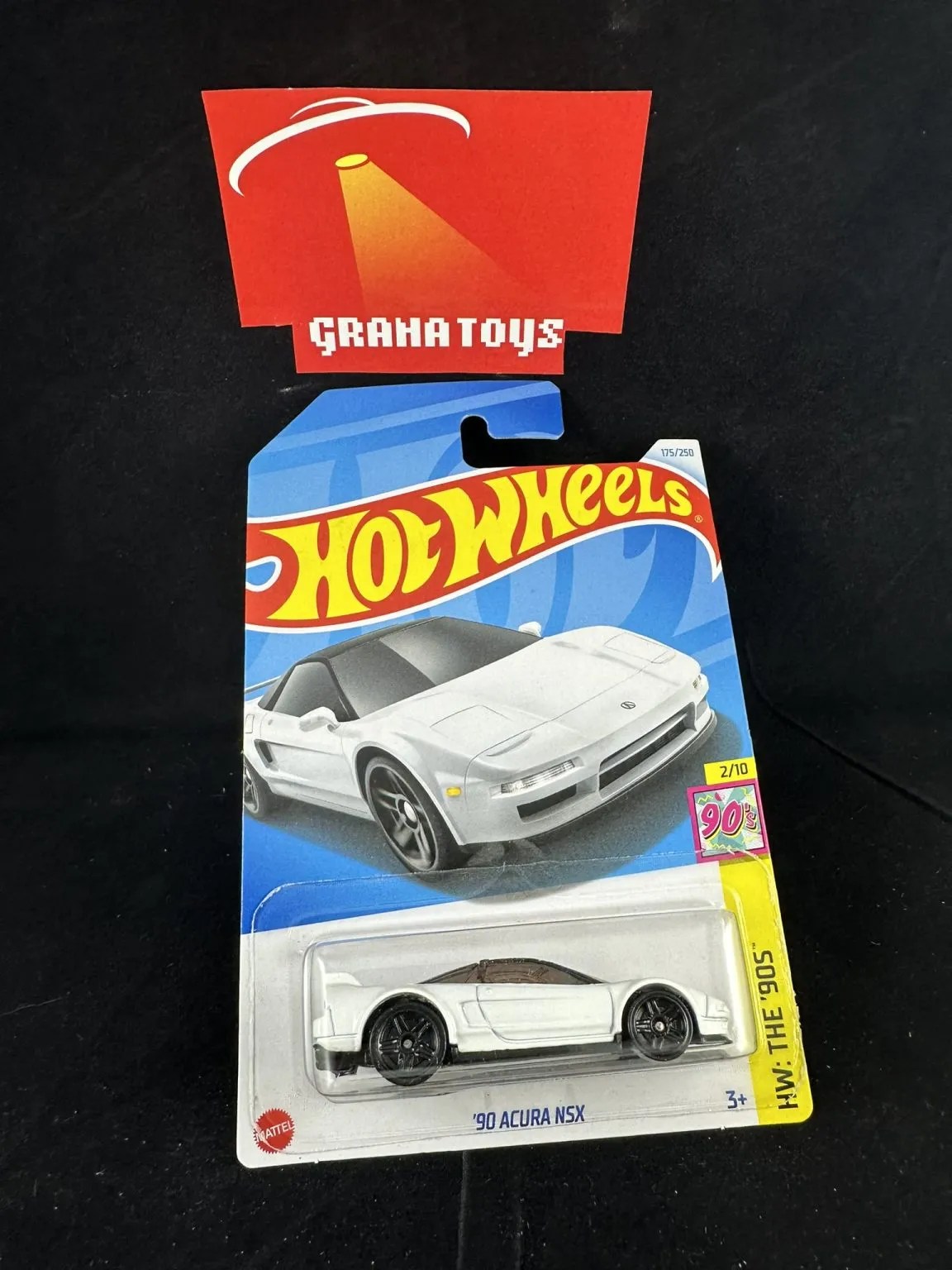90 Acura NSX 175 White The 90s 2/10 2024 Hot Wheels Case Q Grana Toys