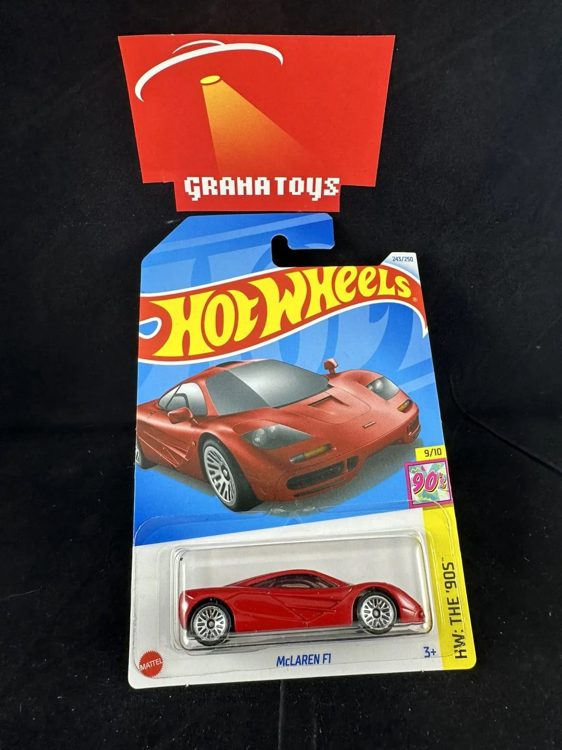 McLaren F1 243 Red The 90s 9/10 2024 Hot Wheels Case Q Grana Toys