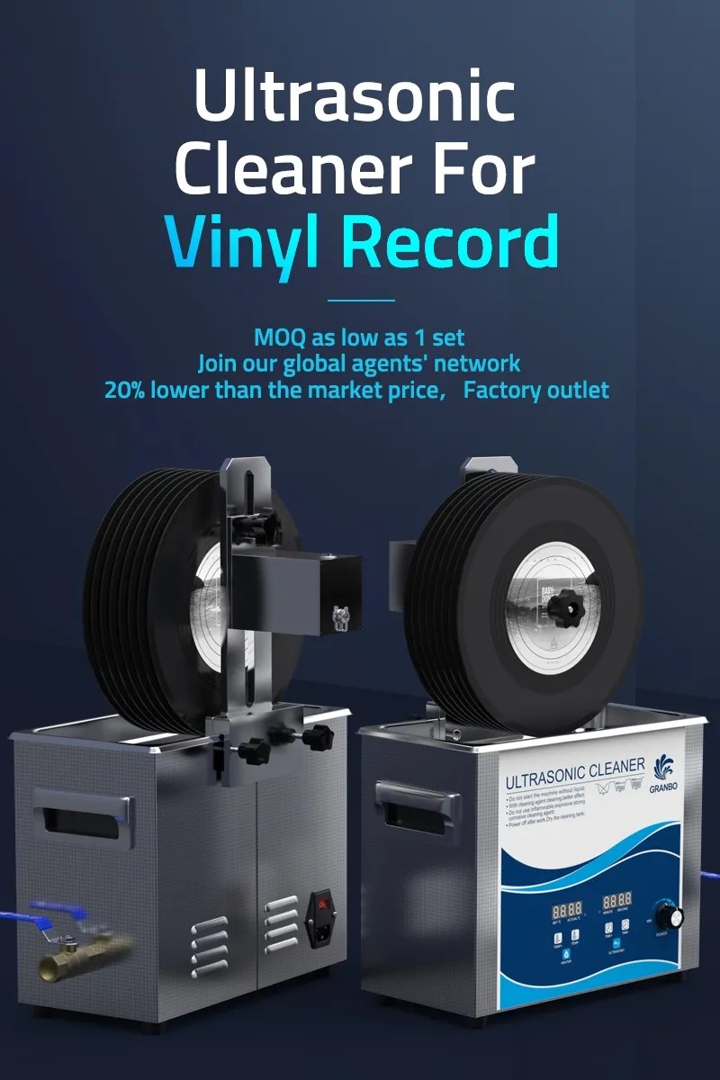Ultrasonic Vinyl Record Cleaner ManufacturerGranbosonic