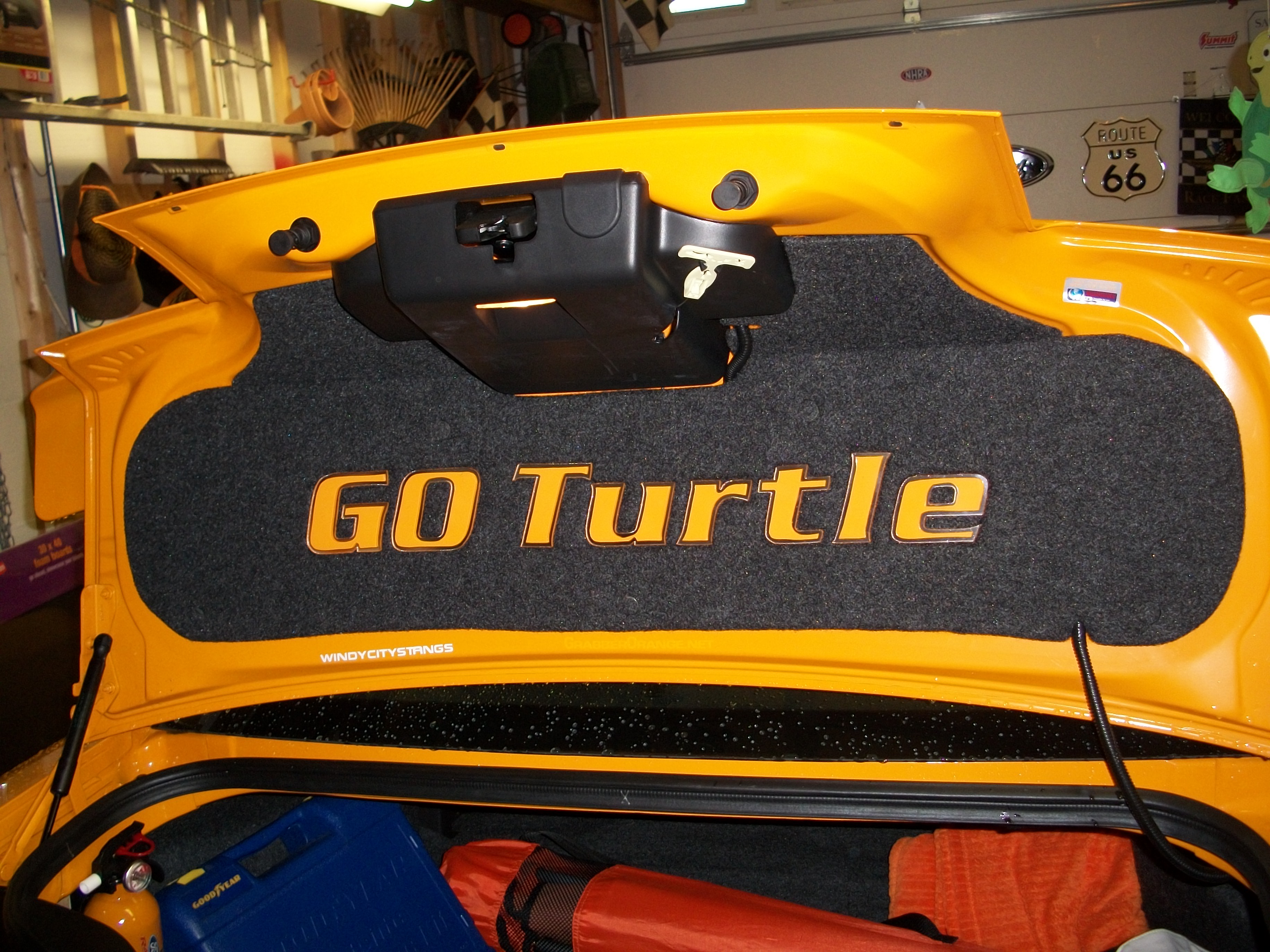 Photos of standard and custom designs of the MDM trunk Accessory by