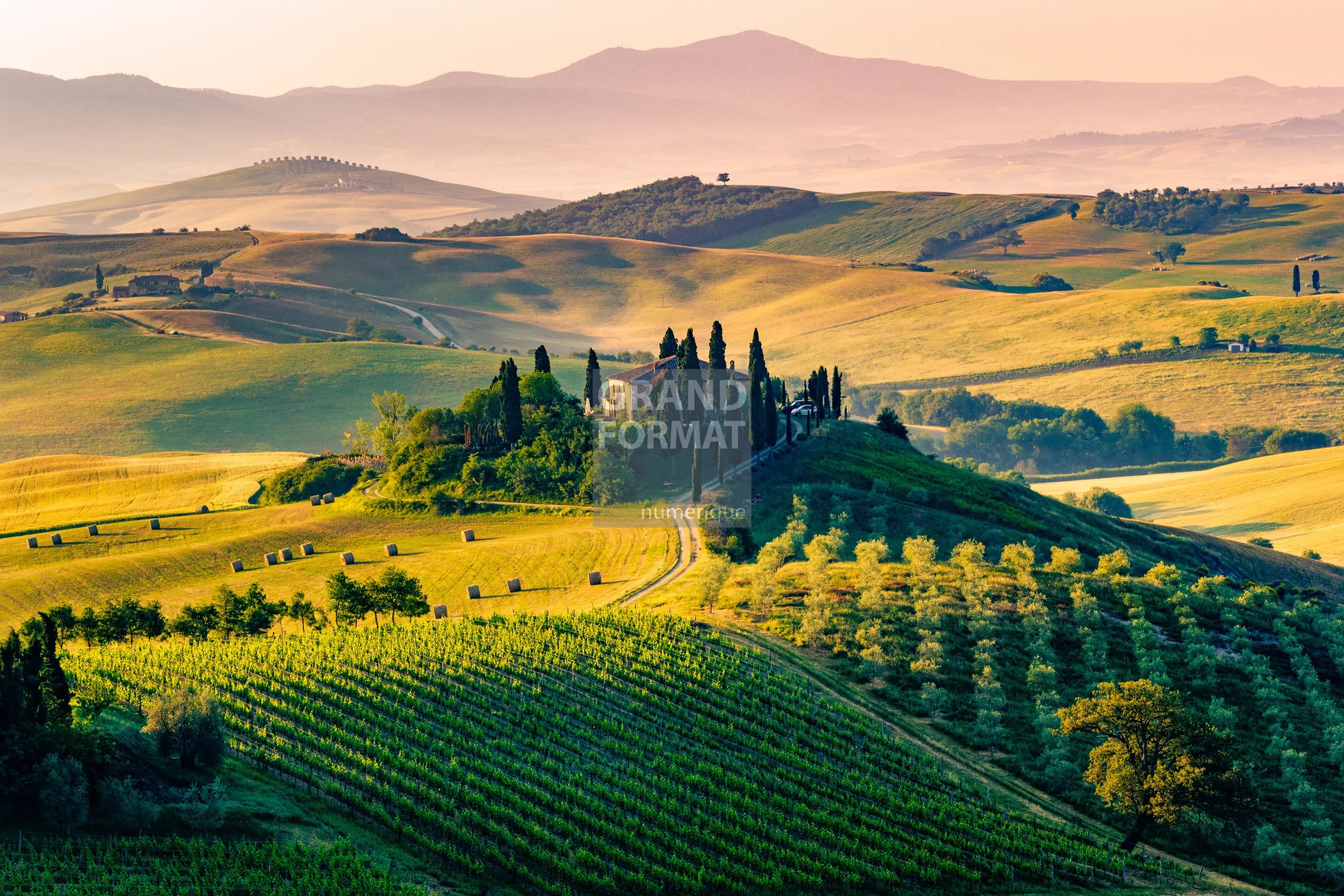 Toscane Italie photo impression et toile