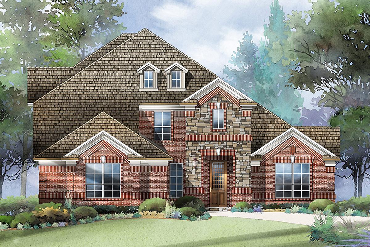 New Home Floor Plans Grand Whitehall in Sachse Texas