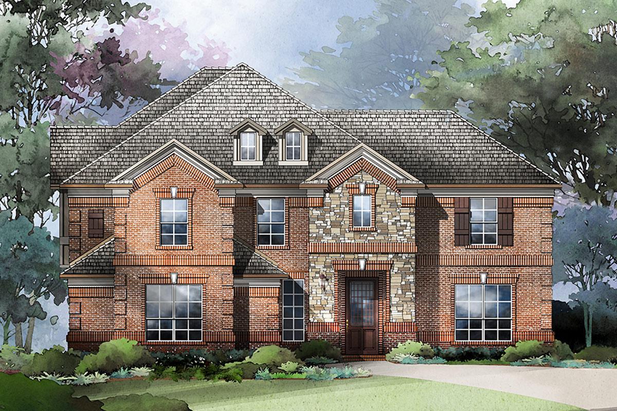 New Home Floor Plans Grand Whitehall in Celina Texas