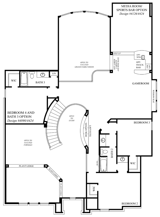 New Home Floor Plans Grand Park III 163