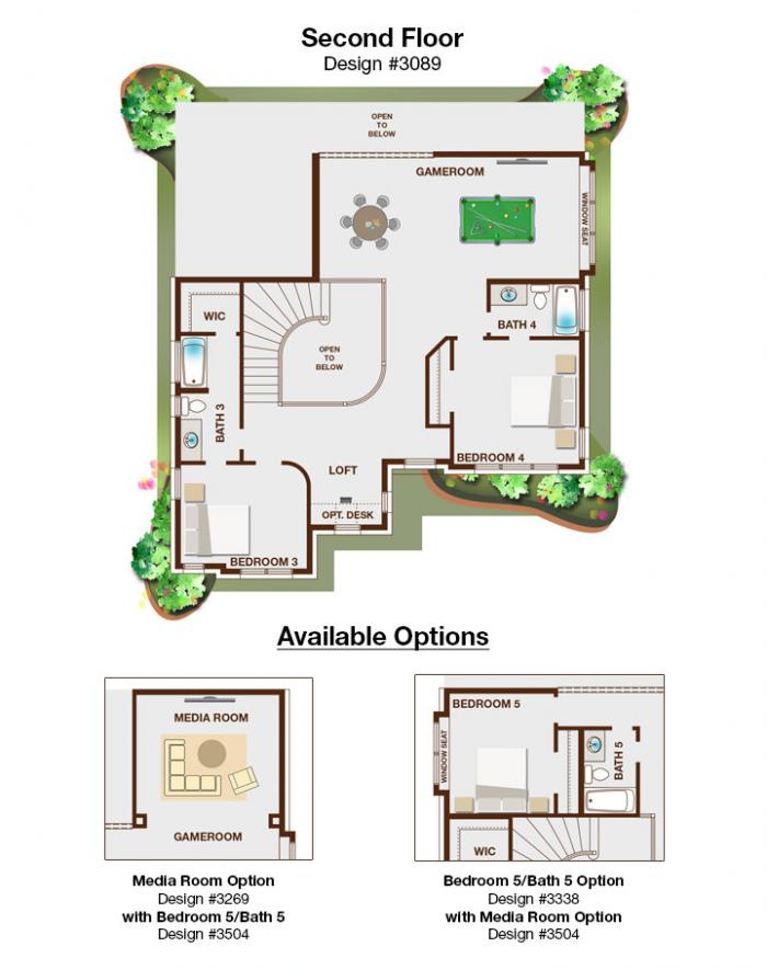New Home Floor Plans Rivercrest 198