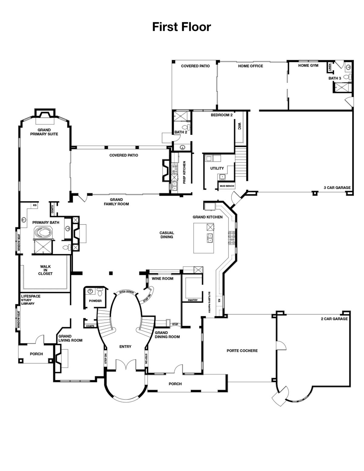 Homes for Sale Parker TX Grand Homes (5 Car Garage)