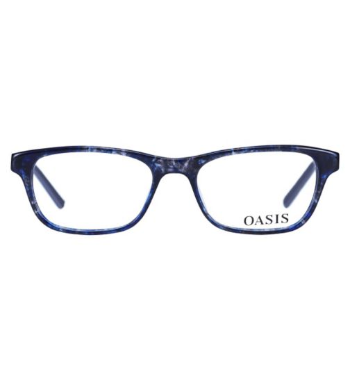 Oasis Designer Eyewear Optical Frame Model Col1 Dark Blue Grand