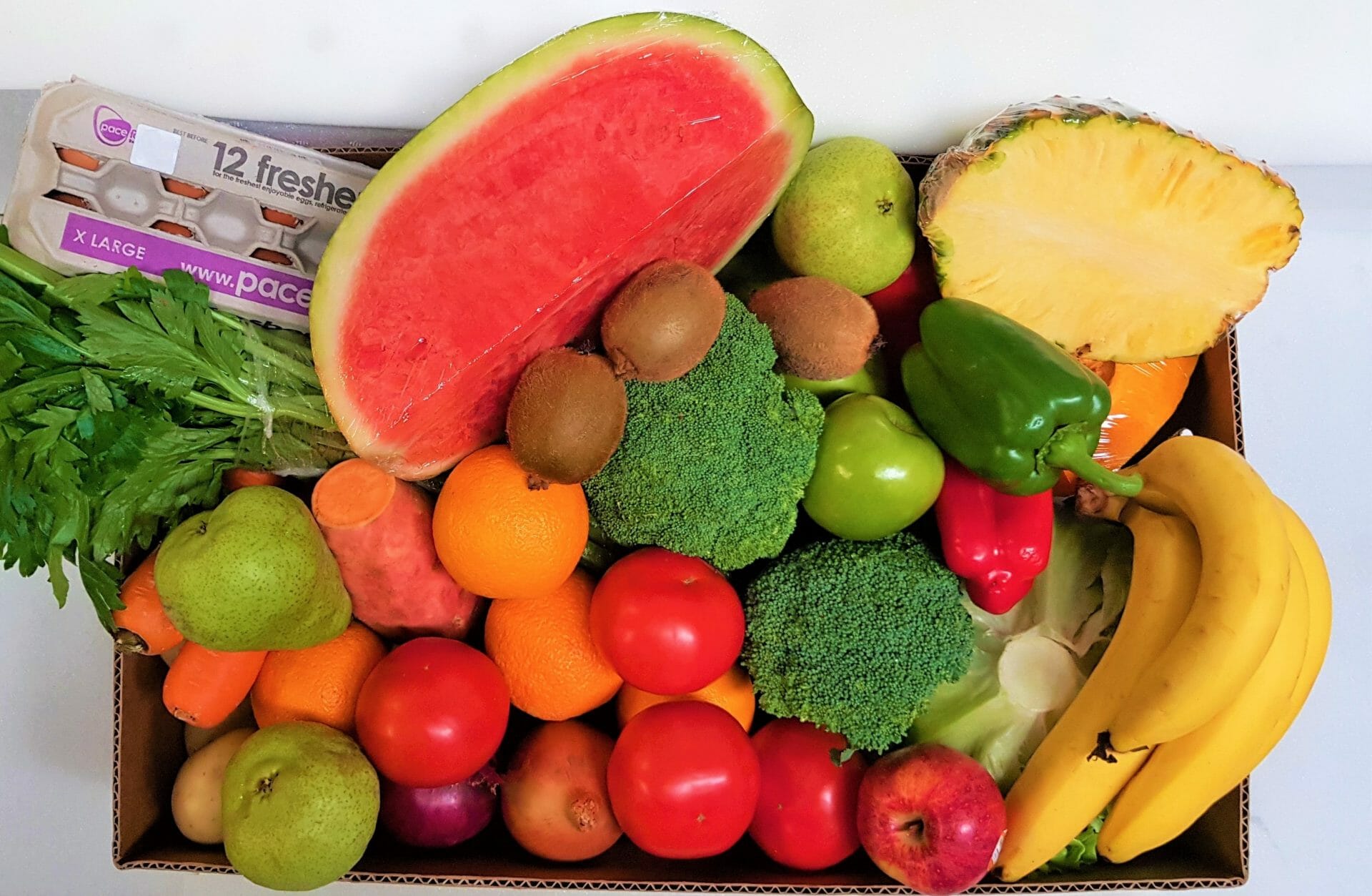 Fruit and Vegetable Box 80.00 (MOST POPULAR!) Grandma Rosies