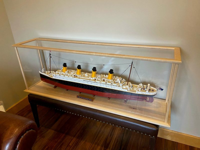 Model Ship Display Case Grandpa's
