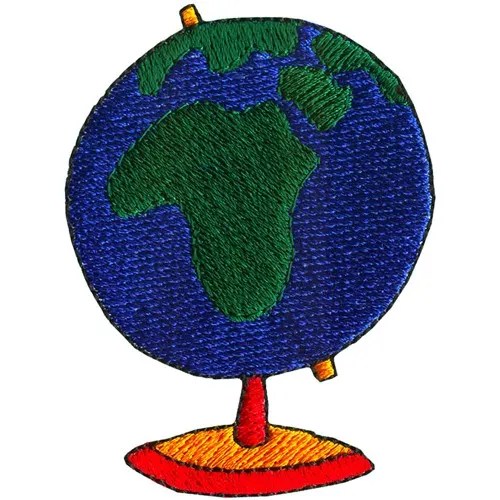 Globe Machine Embroidery Design Embroidery Library at