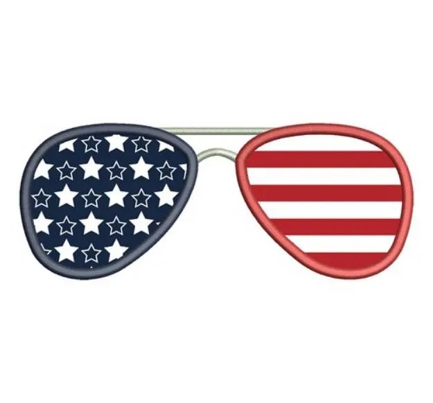 Applique Glasses Machine Embroidery Design Embroidery Library at