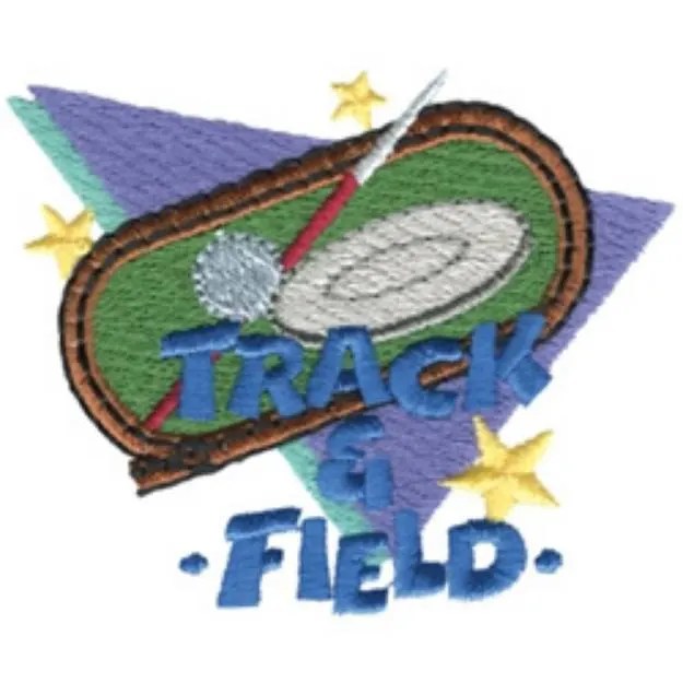Track & Field Machine Embroidery Design Embroidery Library at