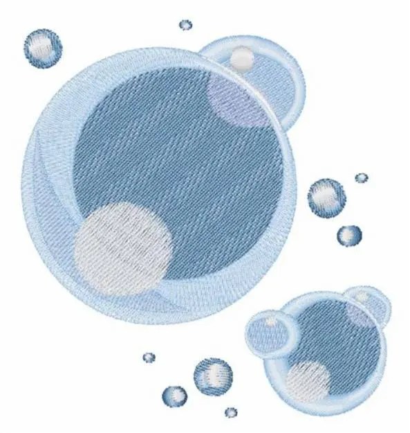 Bubbles Machine Embroidery Design Embroidery Library at