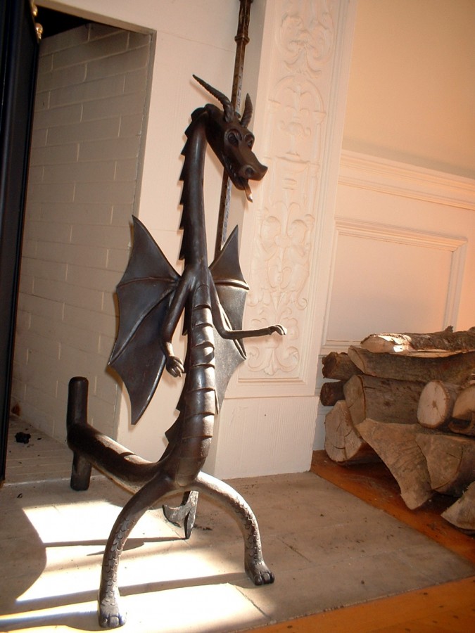 Custom Wrought Iron Fireplace Screens, Fireplace Surrounds and