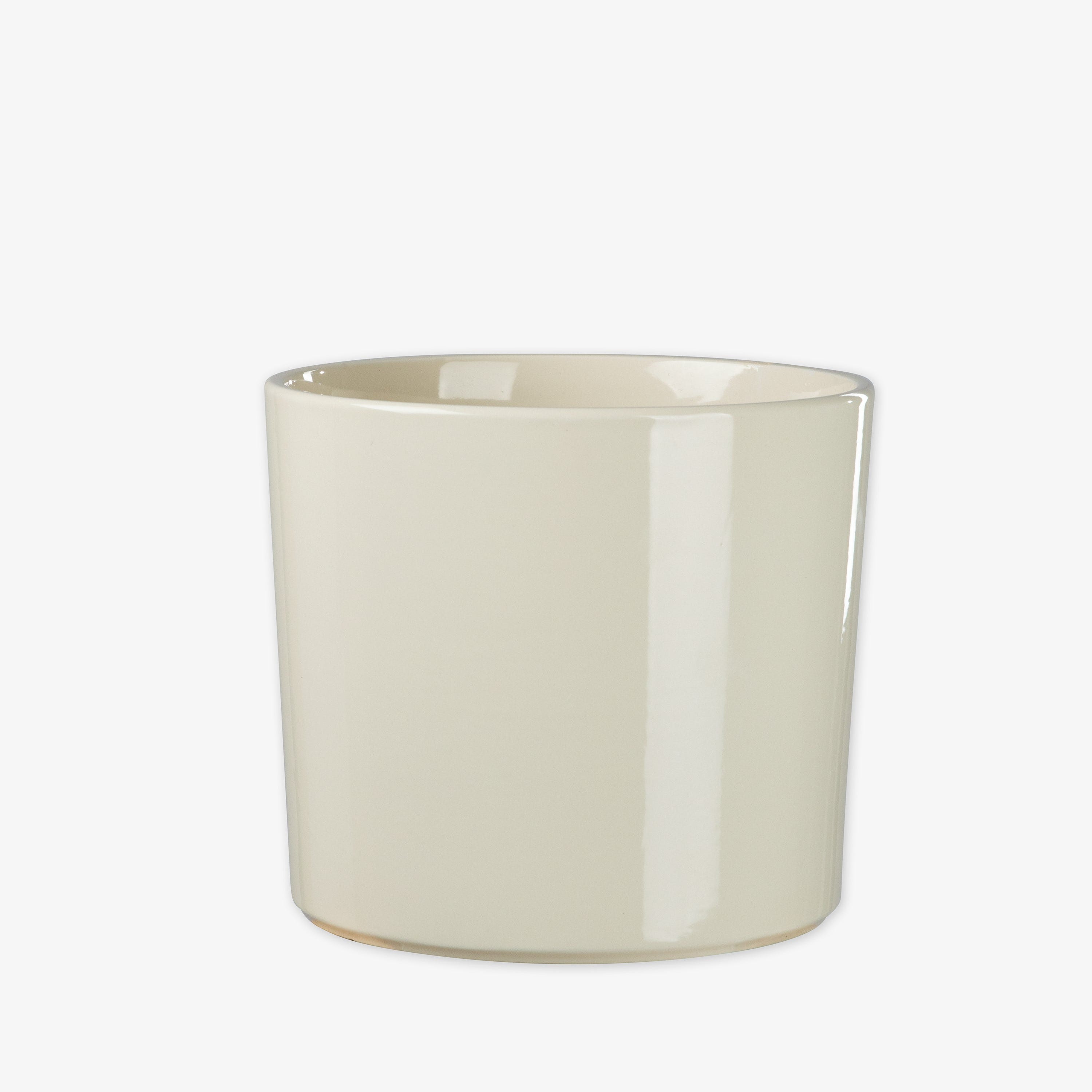 kruka 20 cm Pot Glazed 20Cm Lt Beige