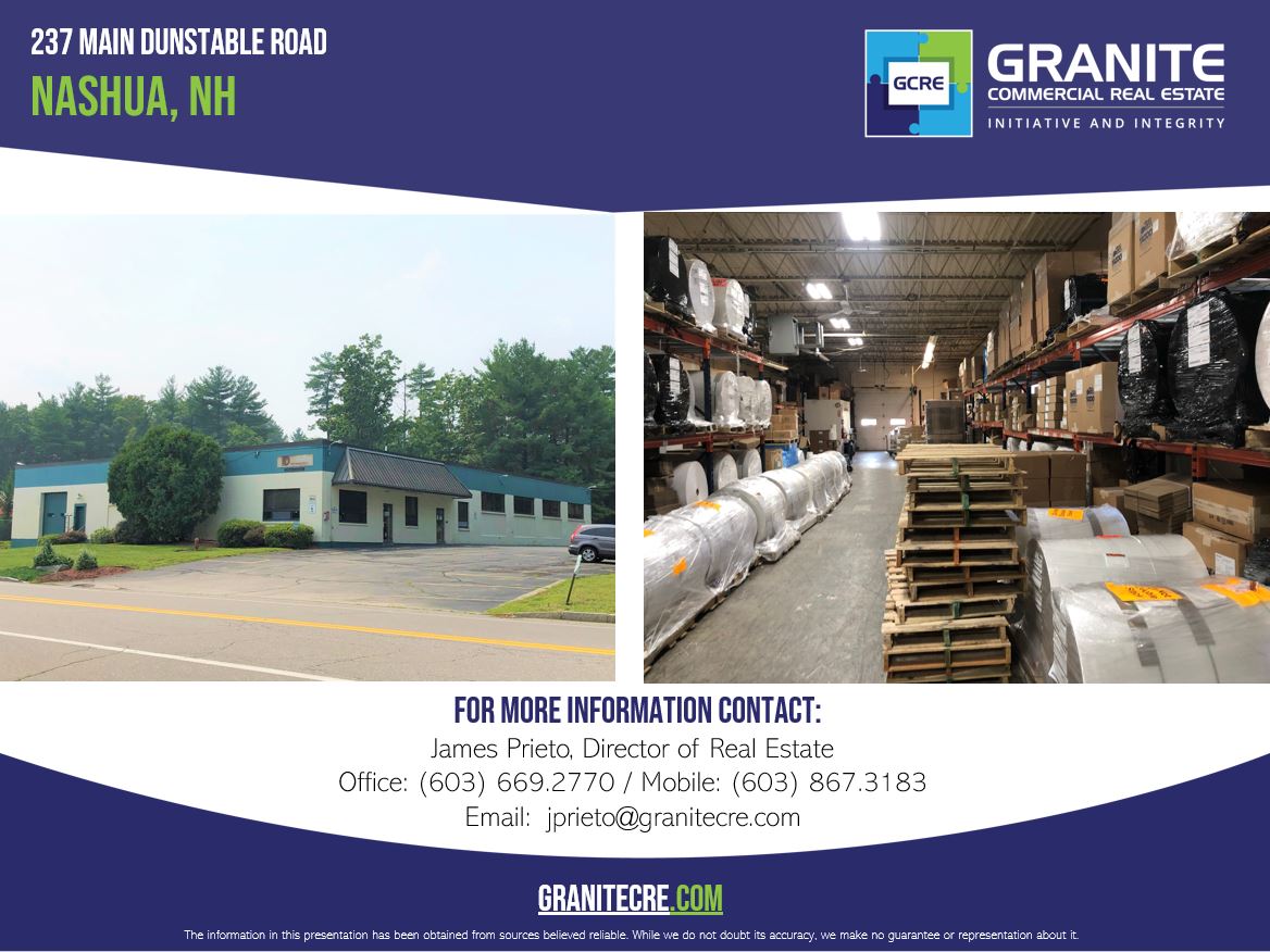 Industrial property for sale Granite Commercial Real Estate