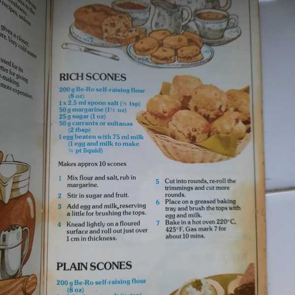 Plain Scone Recipe Bero My Bios