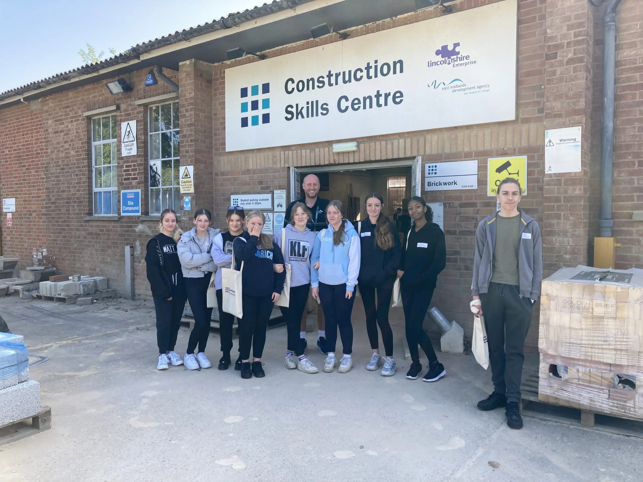 Construction day success! Grantham College