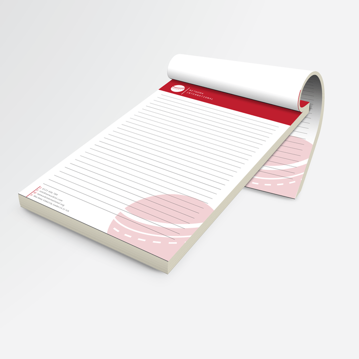 Notepads A4 padded in 50's Print Swansea