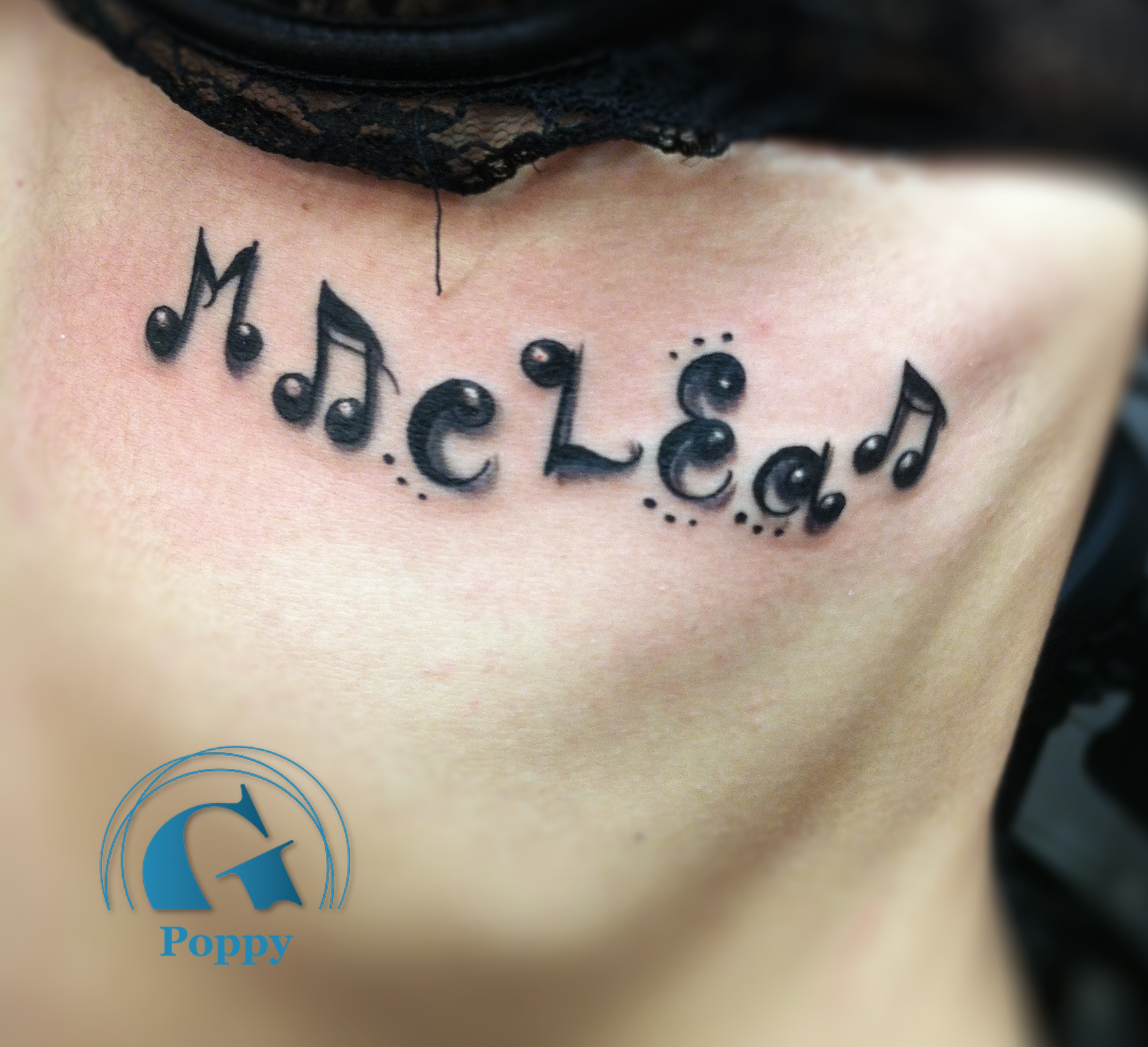 Tatouage Initiale Graphicaderme