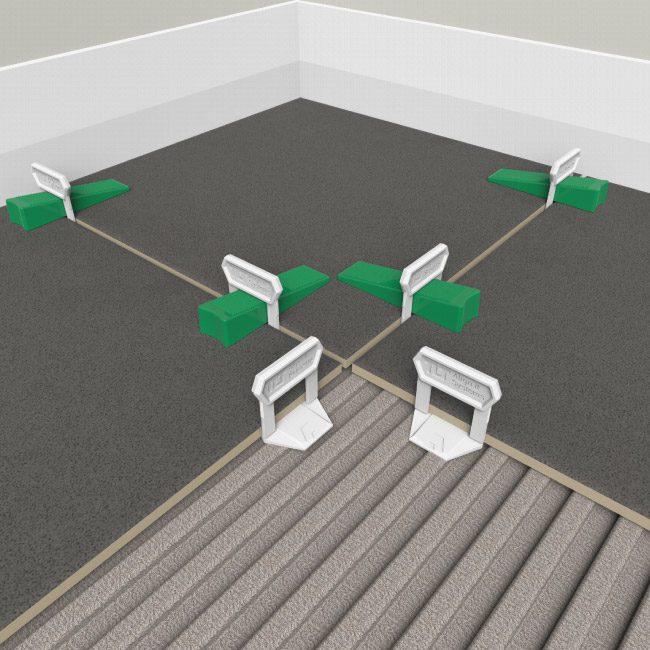 Tile levelling system design