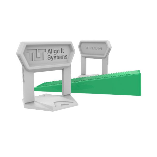 Tile levelling system design
