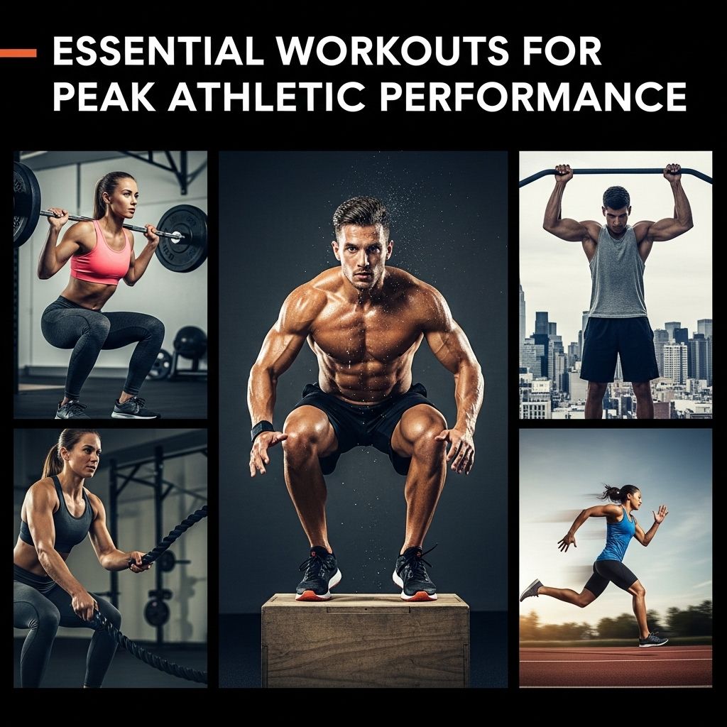 Essential Workouts for Peak Athletic Performance Graphic Eagle