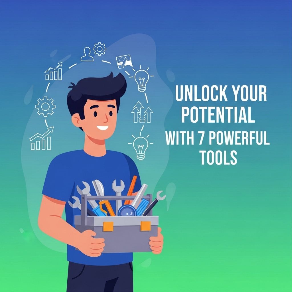 Unlock Your Potential With 7 Powerful Tools Graphic Eagle